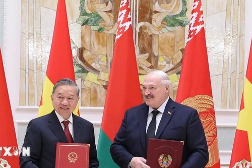 Thiết lập Quan hệ Đối tác Chiến lược Việt Nam-Belarus