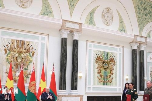 Lễ ký các văn kiện hợp tác giữa Việt Nam và Belarus