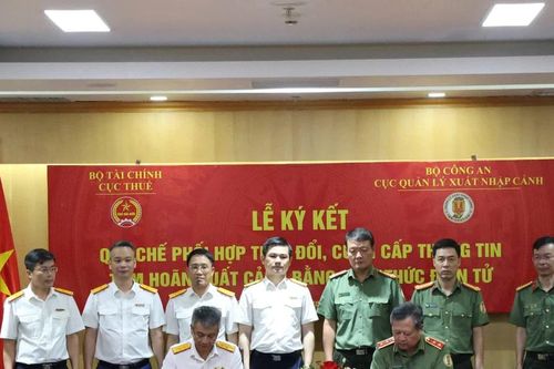 Cục Thuế phối hợp với Công an số hóa thông tin tạm hoãn xuất cảnh