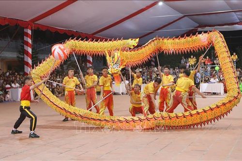 200 vận động viên cùng tranh tài ở Giải Lân sư rồng toàn quốc