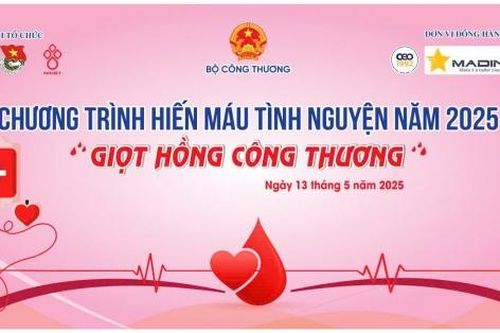 Bộ Công Thương tổ chức chương trình hiến máu tình nguyện năm 2025