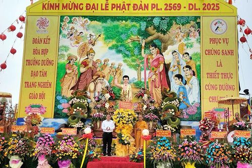 An Giang long trọng tổ chức đại lễ Phật đản Phật lịch 2569 - Dương lịch 2025