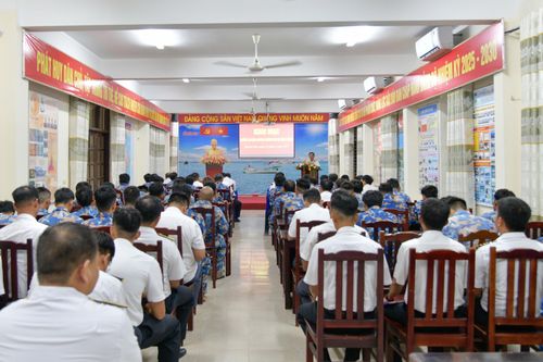 Lữ đoàn 955, Vùng 4 Hải quân tổ chức huấn luyện quân nhân dự bị động viên năm 2025