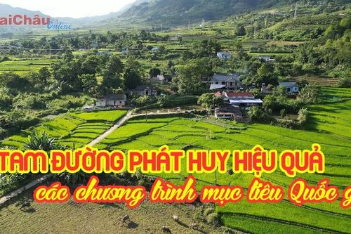 Tam Đường phát huy hiệu quả các chương trình mục tiêu Quốc gia