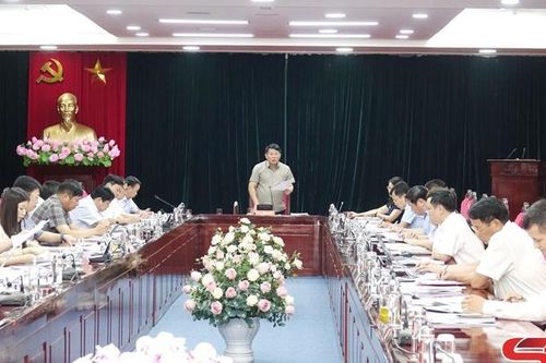 Họp Tổ nghiên cứu Đề án theo Quyết định số 1324-QĐ/TU ngày 4/4/2025 của Ban Thường vụ Tỉnh ủy