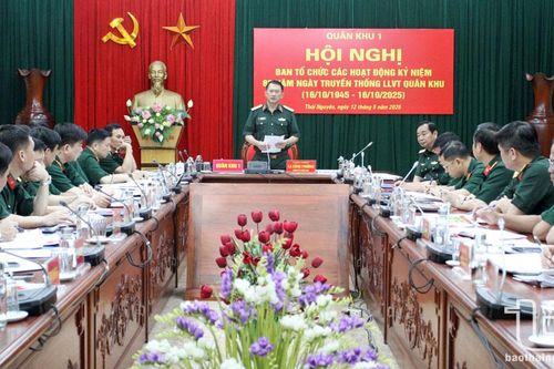 Triển khai các hoạt động kỷ niệm 80 năm ngày truyền thống lực lượng vũ trang Quân khu 1