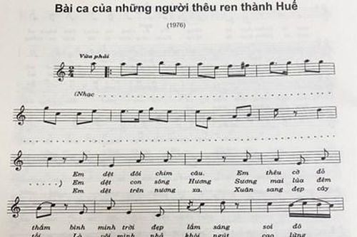 Âm nhạc Huế những ngày đầu non sông thống nhất
