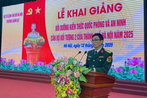 Hà Nội bồi dưỡng kiến thức quốc phòng an ninh cho cán bộ