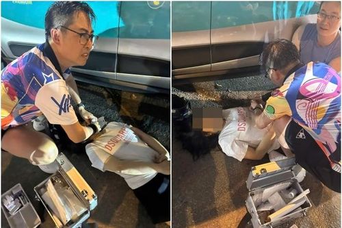 Bác sĩ cứu cô gái gặp nạn giữa đường và dòng chữ sau xe khiến ai cũng nghẹn ngào