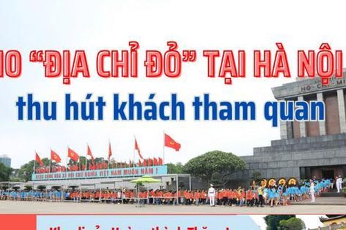 10 'địa chỉ đỏ' tại Hà Nội thu hút khách tham quan