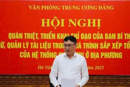 Văn phòng Trung ương Đảng hướng dẫn số hóa tài liệu thường, tài liệu mật