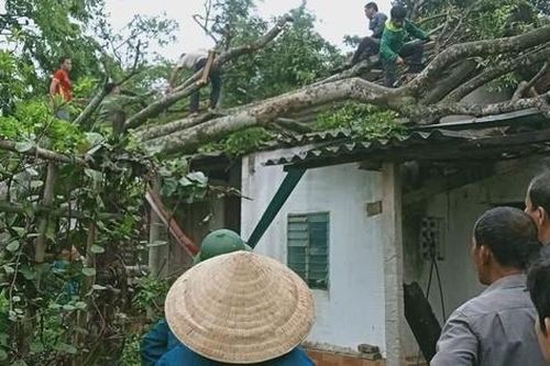 Khắc phục hậu quả lốc xoáy ở huyện miền núi Hà Tĩnh