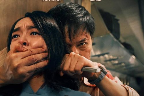 Thái Hòa tái ngộ Kaity Nguyễn trong giây phút 'sinh tử' trong phim 'Tử chiến trên không'