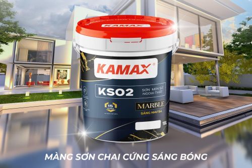 Sơn Kamax ra mắt dòng sơn men sứ với khả năng bảo vệ đến 15 năm