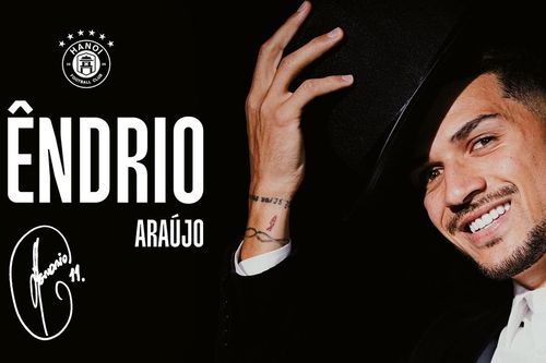 CLB Hà Nội giới thiệu hợp đồng 'bom tấn' Hendrio Araujo theo cách đặc biệt