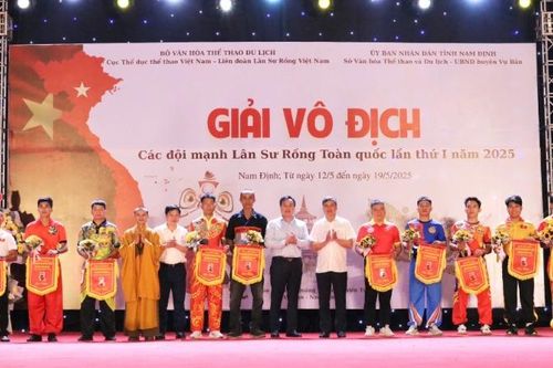 Các đội mạnh lân-sư-rồng toàn quốc đua tài tại Nam Định