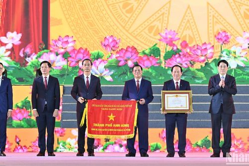 Chủ tịch nước Lương Cường: Hải Phòng có cơ hội to lớn sánh vai với các thành phố tiêu biểu châu Á