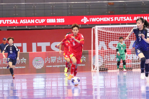 Đội tuyển futsal nữ Việt Nam lỡ hẹn với World Cup