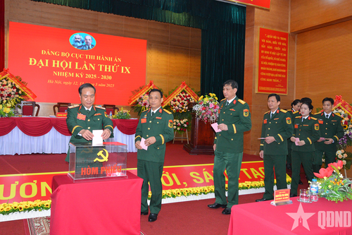 Đảng bộ Cục Thi hành án: Lãnh đạo thực hiện hiệu quả công tác thi hành án dân sự trong Quân đội