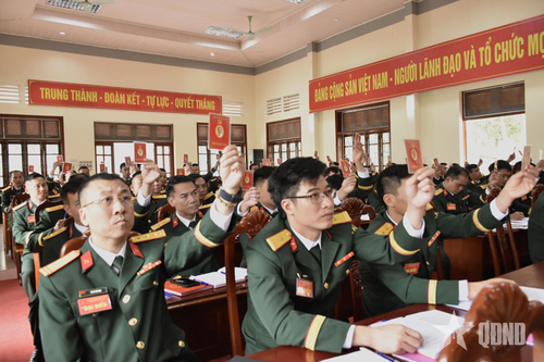 Đại hội đại biểu Đảng bộ Đoàn Kinh tế - Quốc phòng 379 lần thứ VI, nhiệm kỳ 2025-2030