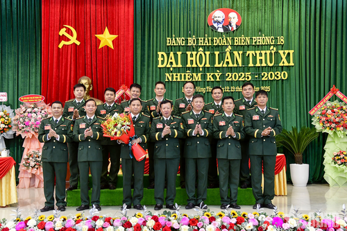 Đảng bộ Hải đoàn Biên phòng 18 tiếp tục đổi mới toàn diện, đồng bộ công tác biên phòng