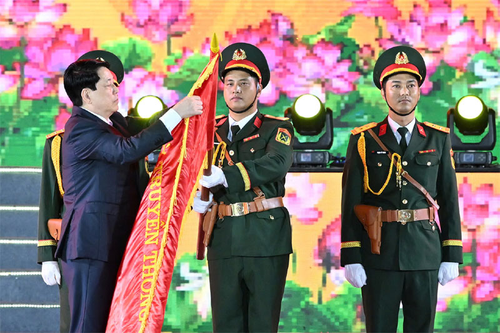 Chủ tịch nước Lương Cường dự Lễ kỷ niệm và trao Danh hiệu 'Thành phố Anh hùng' tặng thành phố Hải Phòng