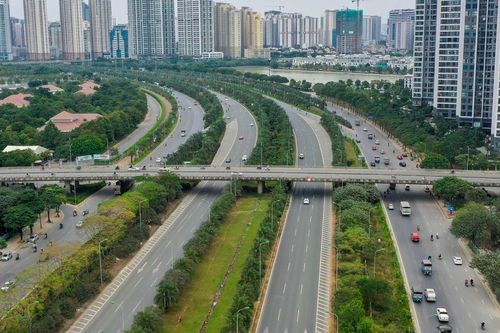 Điều chỉnh giao thông trên Đại lộ Thăng Long từ 16/5 người dân cần lưu ý