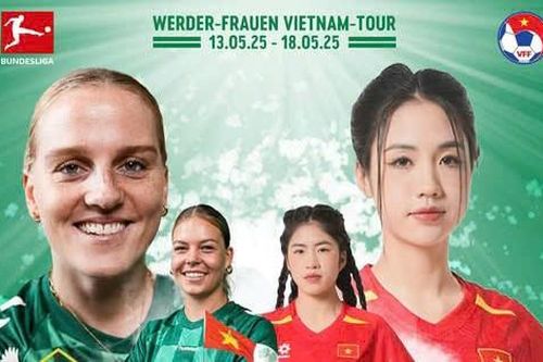 Lần đầu tiên đội bóng đá nữ Đức tới giao hữu tại Việt Nam