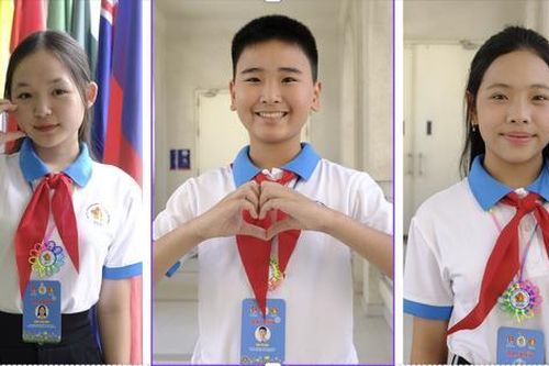 Đại biểu thiếu nhi mang niềm vinh dự, tự hào đến Đại hội Cháu ngoan Bác Hồ