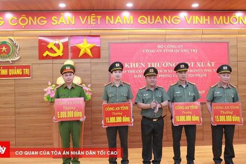 Khen thưởng nóng các đơn vị phá án đường dây vận chuyển vật liệu nổ