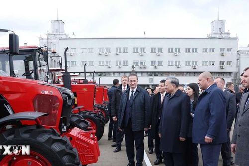 Thắt chặt hơn nữa quan hệ hữu nghị giữa Việt Nam và Belarus