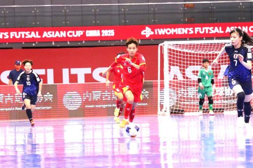 Tuyển futsal nữ Việt Nam dừng bước đầy tiếc nuối trước Nhật Bản, lỡ hẹn giấc mơ World Cup