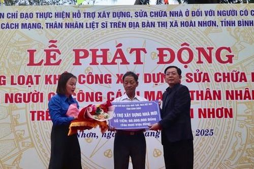 Bình Định hoàn thành chương trình xóa nhà tạm, nhà dột nát
