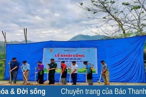 Niềm vui của cô trò điểm trường mầm non Xa Mang