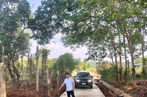 Đức Cơ ưu tiên đầu tư kiên cố hóa hạ tầng giao thông nông thôn