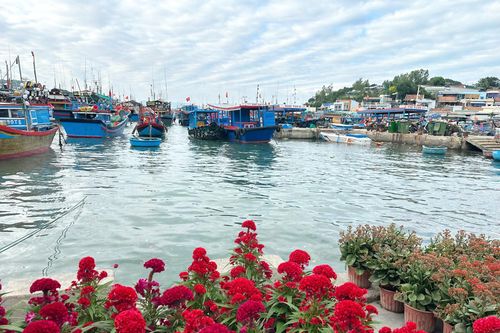 Hoàng hôn trên đảo Trí Nguyên
