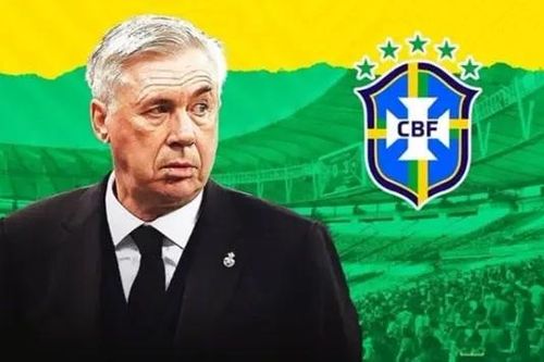 Đội tuyển Brazil bổ nhiệm HLV Carlo Ancelotti