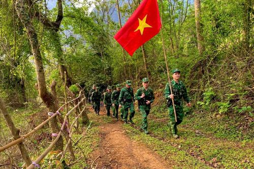 Đồn Biên phòng Đàm Thủy phối hợp tổ chức 52 lần tuần tra, bảo vệ biên giới