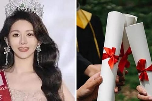 Một hoa hậu Trung Quốc bị phát hiện dùng bằng đại học giả, sửa cả bằng Thạc sĩ