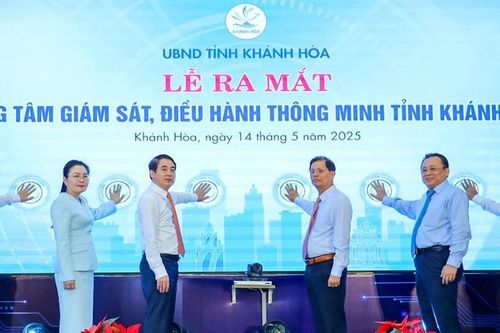 Khánh Hòa: Ra mắt Trung tâm giám sát, điều hành thông minh tỉnh