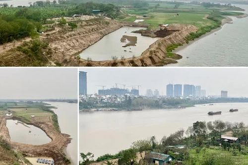 Hà Nội: vi phạm đê điều diễn biến phức tạp