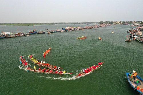 21 đội tham gia giải đua thuyền truyền thống cúp Kingtek năm 2025