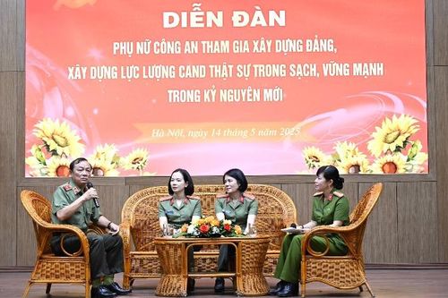 Xây dựng Hội Phụ nữ công an vững mạnh trong kỷ nguyên mới