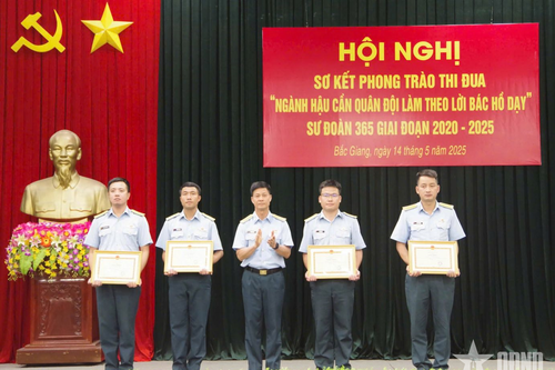 Sư đoàn 365 sơ kết Phong trào thi đua 'Ngành Hậu cần Quân đội làm theo lời Bác Hồ dạy'