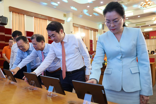 Khánh Hòa ra mắt Trung tâm giám sát điều hành thông minh IOC