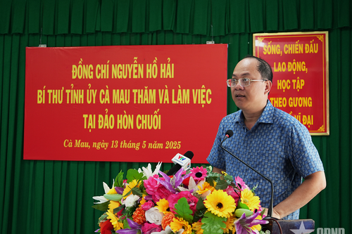 Cà Mau: Bảo đảm quốc phòng, an ninh nơi đảo tiền tiêu của Tổ quốc