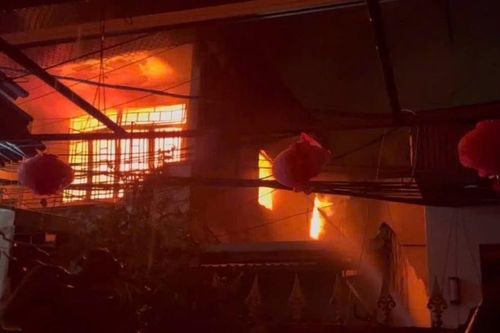Cháy lớn tại xưởng sản xuất nến ở Đà Nẵng