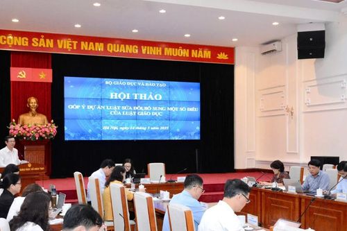 Góp ý Dự thảo Luật sửa đổi, bổ sung một số điều của Luật Giáo dục