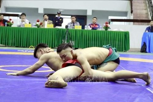 200 đô vật tranh tài tại Giải vô địch Vật dân tộc quốc gia