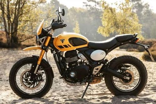 Tuyệt đẹp xế nổ Triumph Scrambler 400 XC vàng chanh, giá từ 89,6 triệu đồng
